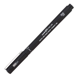 Cienkopis kreślarski wkład czarny 0,4mm 1kol. Uni (UNI PIN-200)