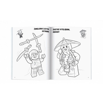 Książka dla dzieci Ameet LEGO® NINJAGO®. Kolorowanka z Naklejkami