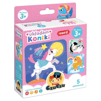 Puzzle Czuczu Koniki 5x9 el. (491170)