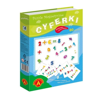 Puzzle Alexander magnetyczne cyferki