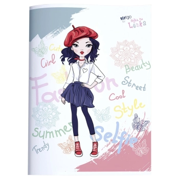 Zeszyt Strigo Hejka tu Lenka A5 16k. krata (SPA041)