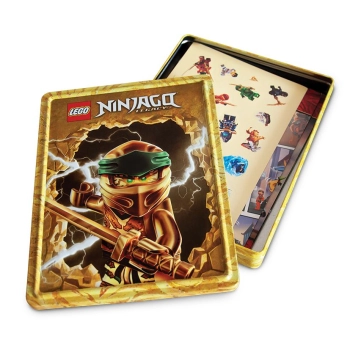 Książka dla dzieci Ameet LEGO® NINJAGO®. ZESTAW KSIĄŻEK Z KLOCKAMI (TIN6706)