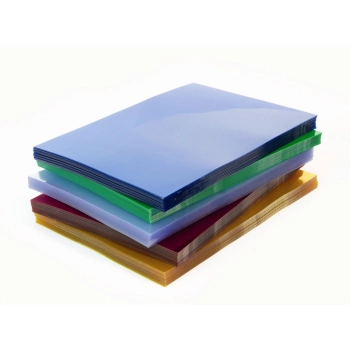 Folia do bindowania Argo Prestige A4 - niebieski 200mic. (409031)