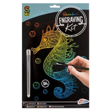 Wydrapywanka Grafix a4 MIX (220013)