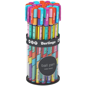 Długopis Berlingo Color Block niebieski 0,5mm (4260738999403)