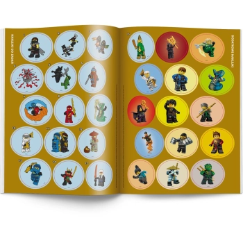 Książka dla dzieci Ameet LEGO? NINJAGO?. Kolorowanka z Naklejkami