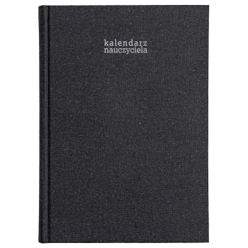 Kalendarz książkowy (terminarz) 5905031841286 Wydawnictwo Wokół Nas NAUCZYCIELA EKOLEN A5 (A5TN061B  czarny)