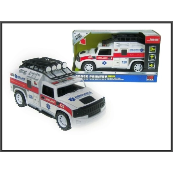 Ambulans Hipo 25cm ze światłem i dźwiękami (H12522)