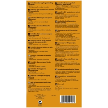 Długopis Cristal Grip niebieski 1,0mm