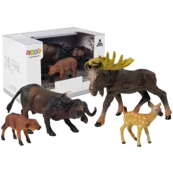 Figurka Lean Zwierzęta Łoś Bawół (7114)