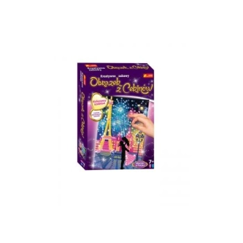 Cekiny Ranok Creative CEKINOWY OBRAZEK WIECZÓR W PARYŻU mix (21952)