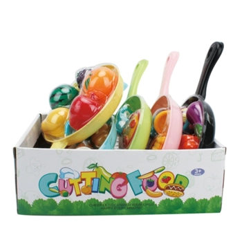 Artykuły kuchenne Ciuciubabka patelnia z artykułami spożywczymi do krojenia (101121)