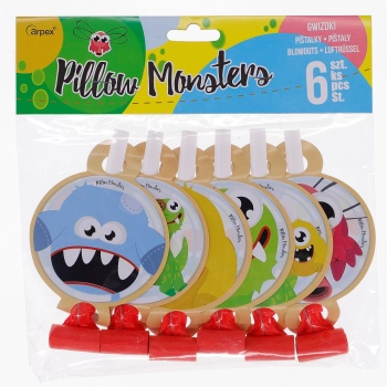Gwizdek zwijany Arpex Pillow Monsters (DC5365)
