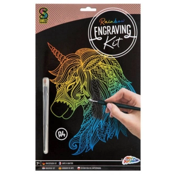 Wydrapywanka Grafix a4 MIX (220013)