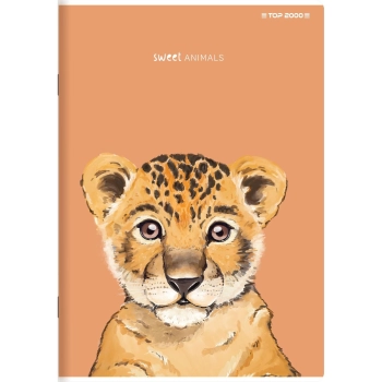 Zeszyt Top 2000 SWEET ANIMAL 400169467 A5 96k. 70g krata