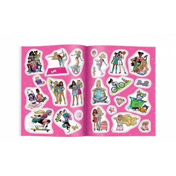 Książka dla dzieci Ameet Barbie Kolorowanka z Naklejkami
