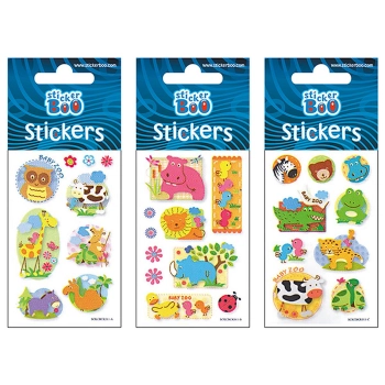 Naklejka (nalepka) Stickerboo ANIMIALS 2 (382533)