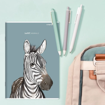 Zeszyt Top 2000 SWEET ANIMAL 400169467 A5 96k. 70g krata