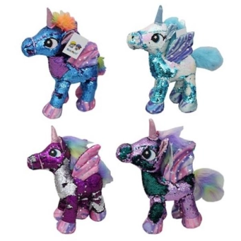 Pluszak Norimpex cekinowy jednorożec [mm:] 350 (NO-1002505)