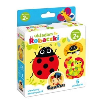 Puzzle Czuczu Układam robaczki 5x4el. el. (490678)