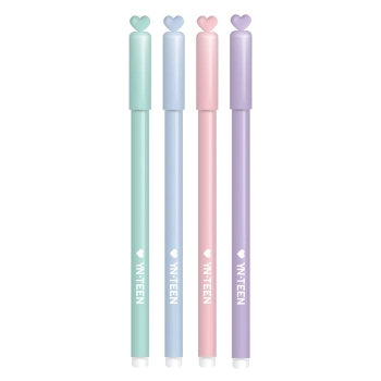 Długopis wymazywalny Noster pastelowe niebieski 0,5mm (5902277295293)