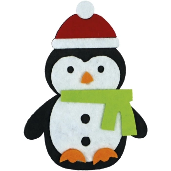 Ozdoba filcowa Titanum Craft-Fun Series pingwiny (EA531)