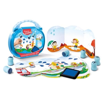 Zestaw kreatywny Maped Creativ Stemple walizka (907026)
