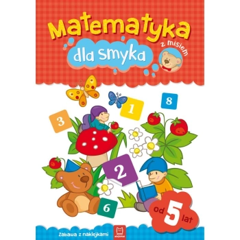 Książeczka edukacyjna Aksjomat Matematyka dla smyka z misiem (2658)