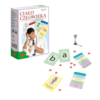 Gra edukacyjna Alexander Quiz ciało człowieka