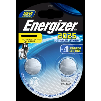 Bateria Energizer Ultimate Lithum CR2025 CR2025 (EN-423013)