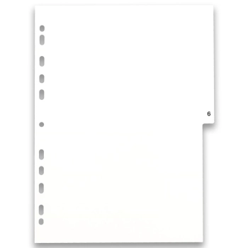 Przekładka numeryczna Oxford A4 mix 12k 1-12 [mm:] 225x300 (100204769)