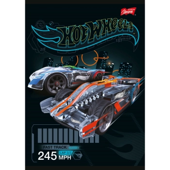 Zeszyt Unipap Hot Wheels A5 16k. linia