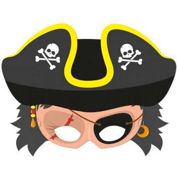 Maska Arpex Piraci 2 sztuki (K9486)