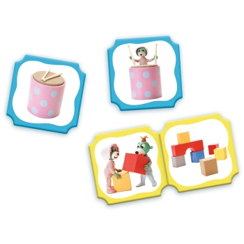 Gra edukacyjna Trefl Bobaski i Miś (02062)