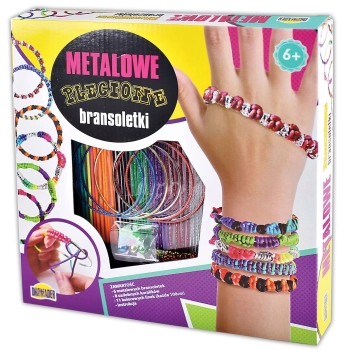 Bransoletka Dromader metalowa pleciona (130-02363)