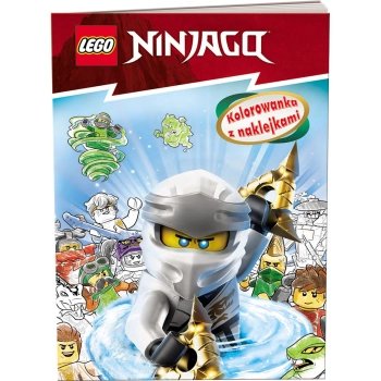 Książka dla dzieci Ameet LEGO® NINJAGO®. Kolorowanka z Naklejkami
