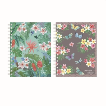 Kołozeszyt (kołobrulion) Herlitz Ladylike RM A6 100k. krata (50044221)