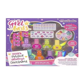 Lakier do paznokci Martinelia zestaw do manicure kolor: mix (11935)