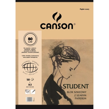 Blok artystyczny Canson A3 80g 50k (400050165)
