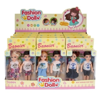 Lalka Mega Creative 2 szt., chłopiec i dziewcznyka [mm:] 150 (471572)