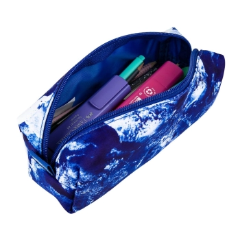 Saszetka Oxford Paint Duża - niebieski (400174194)