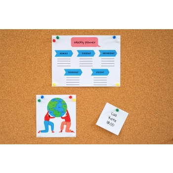 Tablica korkowa Memoboards w drewnianej ramie (TC54/1)