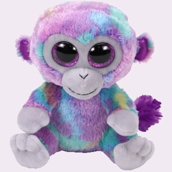 Pluszak Ty Beanie Boos kolorowa małpka Zuri [mm:] 240 (TY36419)