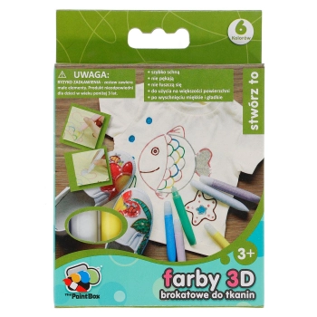 Farba dekoracyjna Russel FARBY 3D kolor: mix (6145)