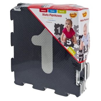 Mata dla malucha Smily Play piankowa cyfry, 29x29cm (SP84352)