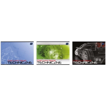 Blok do pisma technicznego Interdruk A4 20k (ĆWPITE)