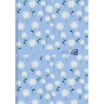 Kalendarz książkowy (terminarz) 12X18 Oxford Flowers szkolny (400172659)