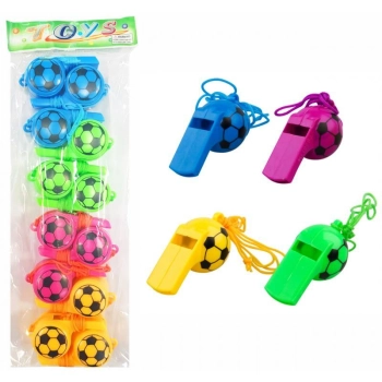 Gwizdek Trifox piłka mix 12szt. (A-1669)