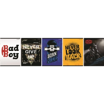 Zeszyt Bantex like man A5 60k. 70g linia (400130502)