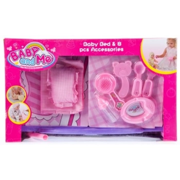 Łóżeczko Mega Creative + akcesoria (462585)